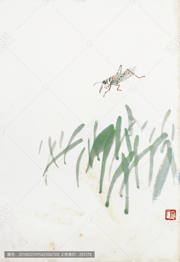 齊白石繪畫作品高清圖