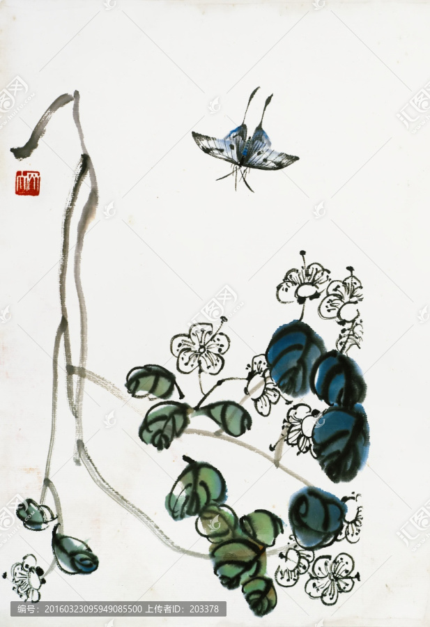 齊白石繪畫作品高清圖
