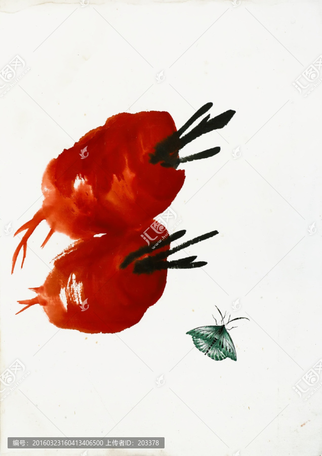 齊白石繪畫作品高清圖