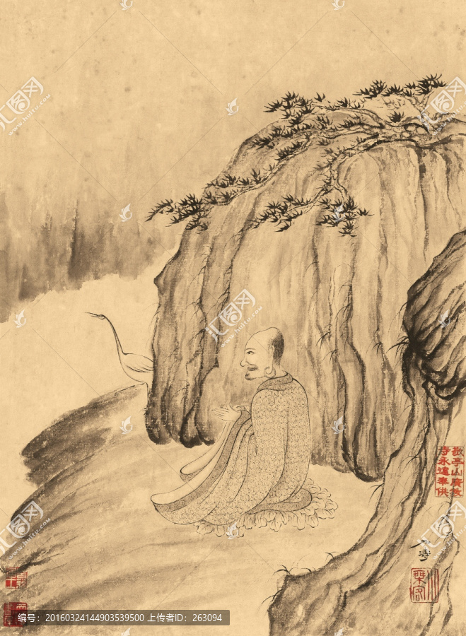 石濤,百開(kāi)羅漢冊(cè)