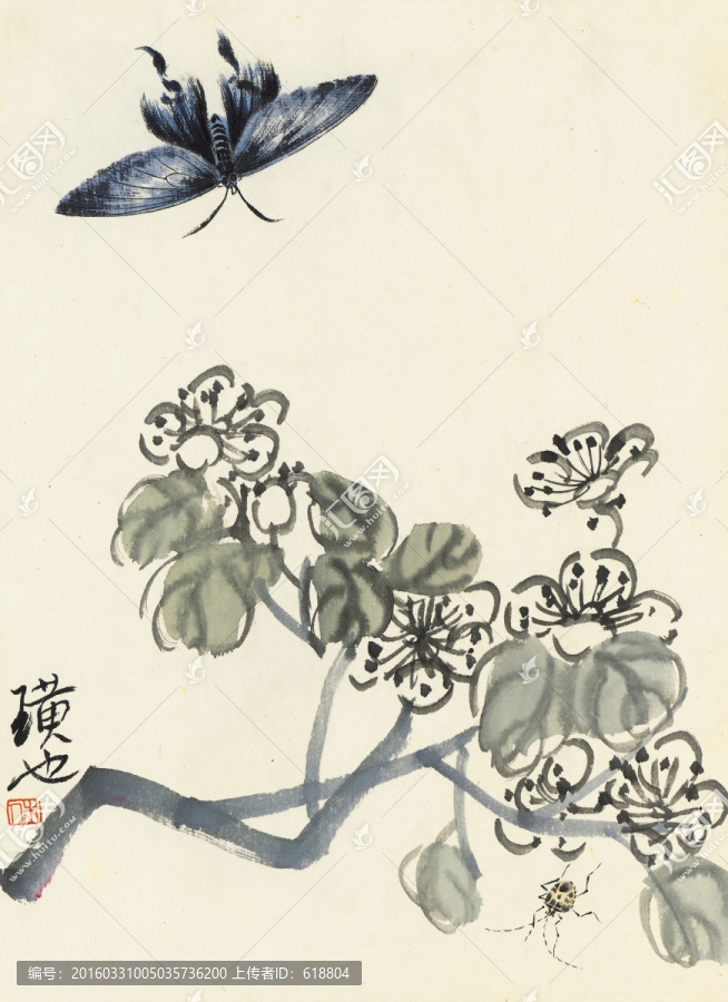 齊白石博物館原畫掃描作品