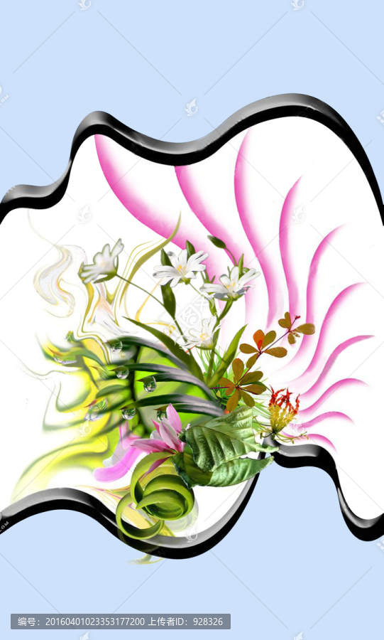 定位花