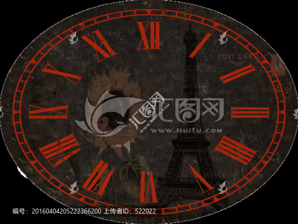 鐘面,無(wú)框畫(huà),歐美風(fēng)格,工藝品