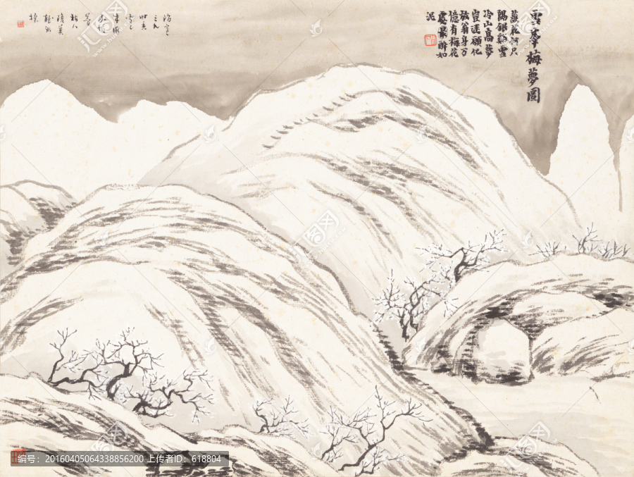 齊白石水墨國畫,畫廊品質(zhì)