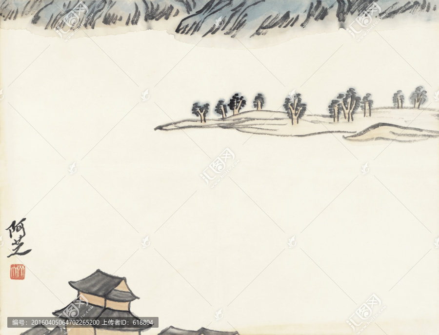 齊白石山水國畫,畫廊品質