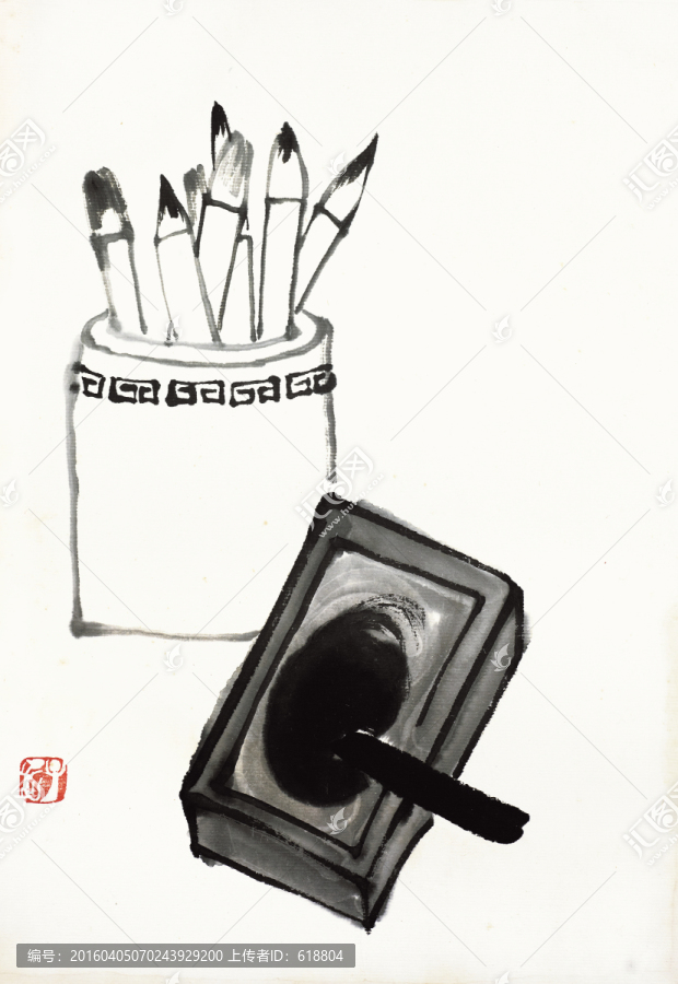 齊白石國(guó)畫(huà),原件電分掃描高清圖