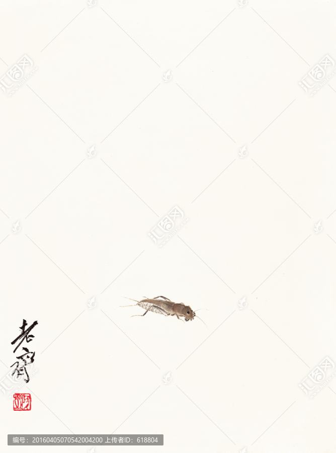 齊白石國(guó)畫(huà),原件電分掃描高清圖