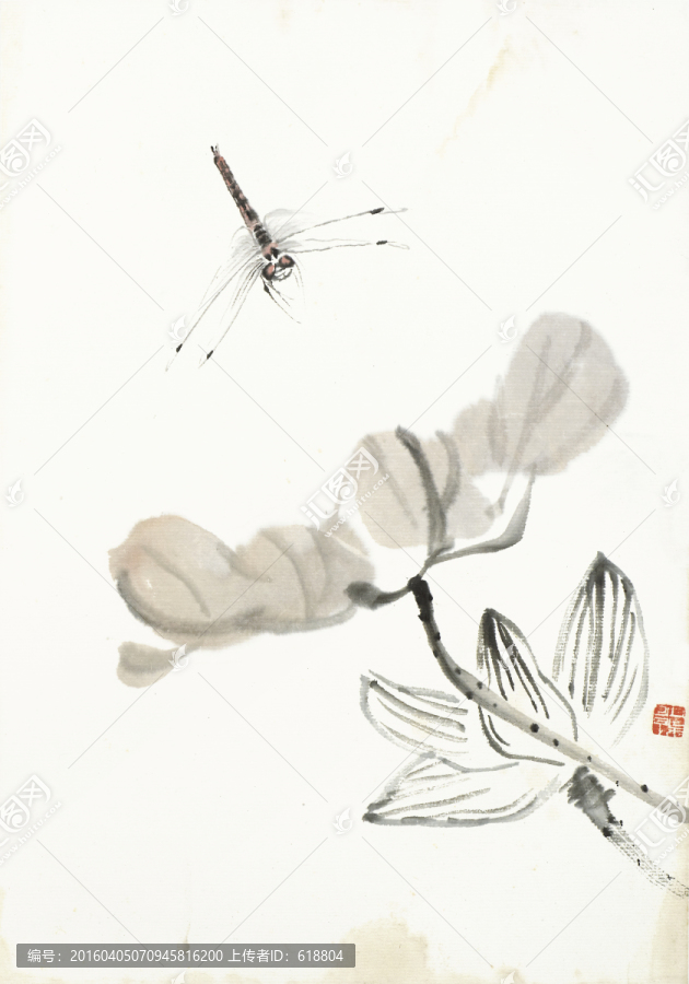 齊白石國(guó)畫,原件電分掃描高清圖