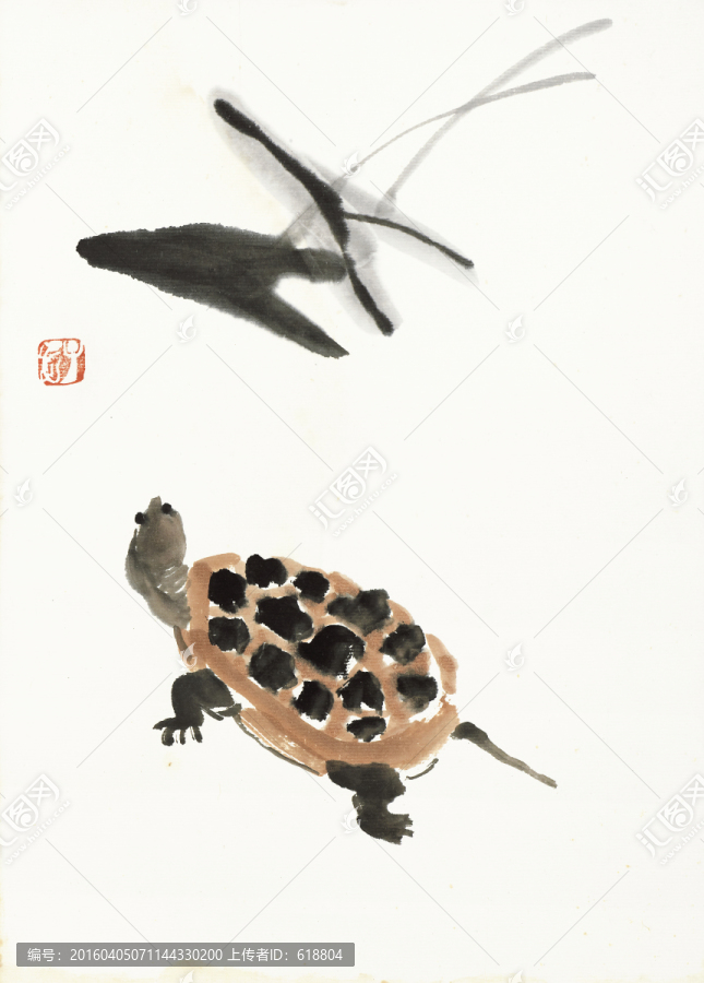 齊白石國(guó)畫,原件電分掃描高清圖