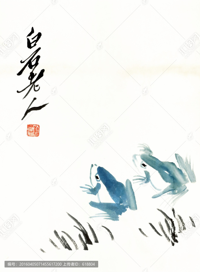 齊白石花鳥魚蝦,高清品質(zhì)