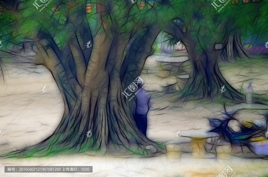 無(wú)框畫(huà),抽象風(fēng)景