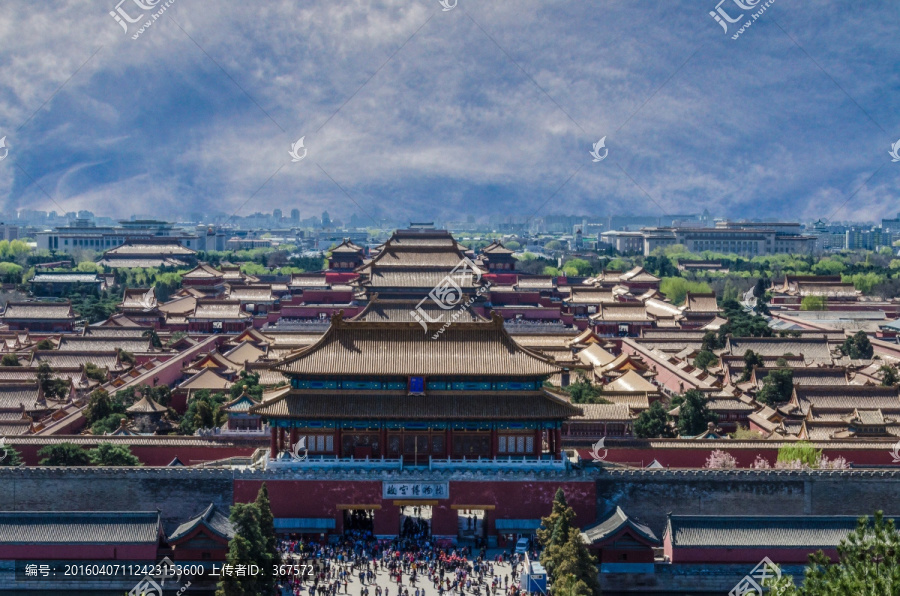 北京故宫,紫禁城,神武门