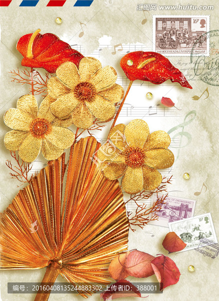 復(fù)古插花