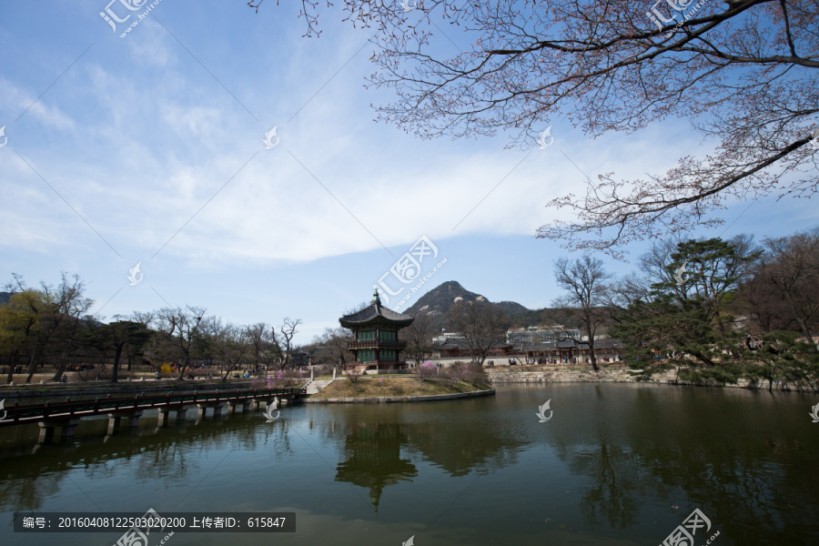 韩国景福宫后花园