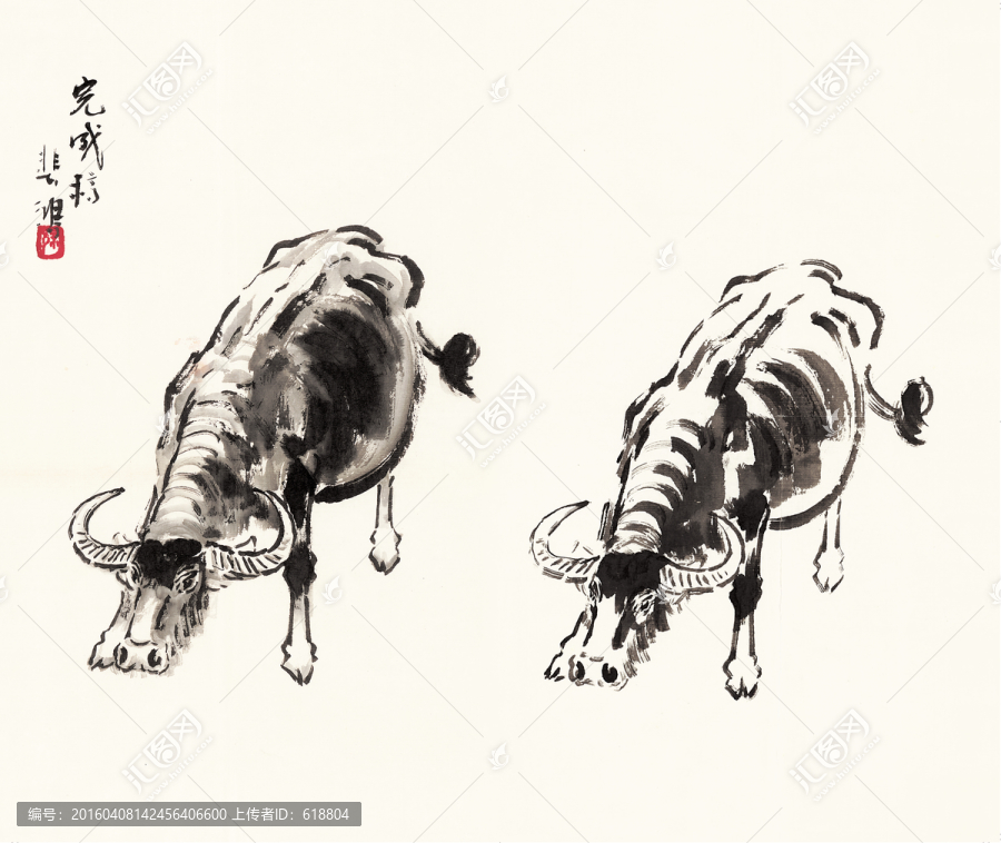 徐悲鴻水墨國(guó)畫(huà),高清品質(zhì)
