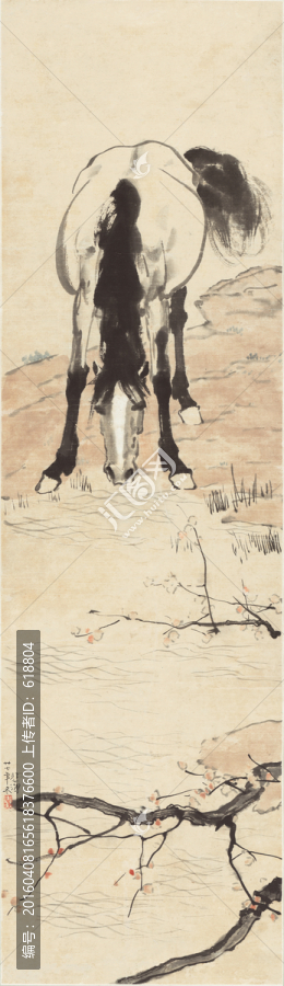 徐悲鴻博物館原畫掃描作品
