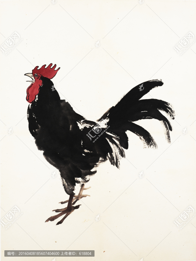 徐悲鴻國畫,博物館原畫掃描作品