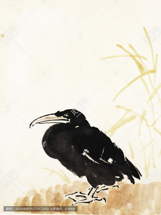 徐悲鴻國畫,博物館原畫掃描作品