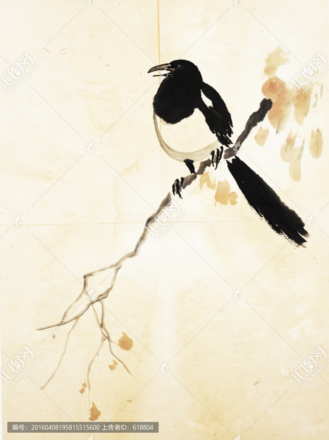 徐悲鴻國畫,博物館原畫掃描作品