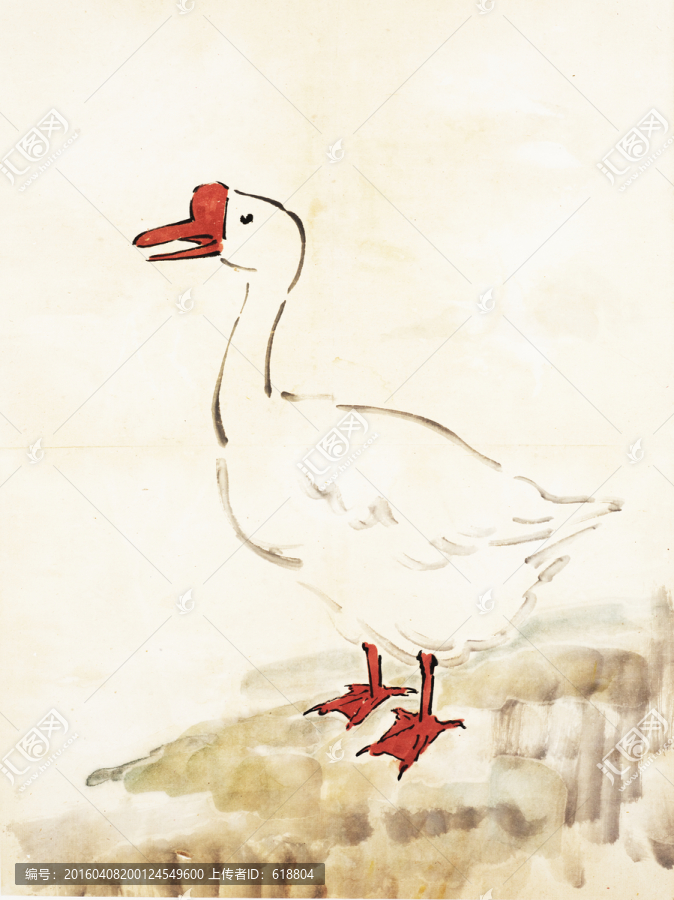 徐悲鴻國畫,博物館原畫掃描作品