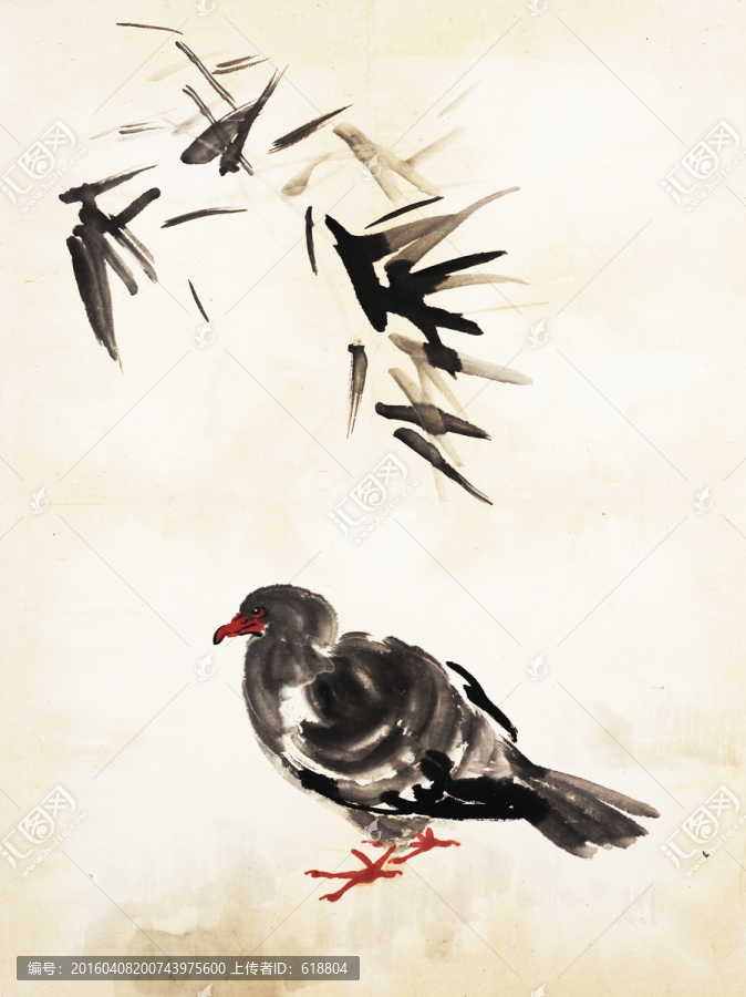 徐悲鴻國(guó)畫,博物館原畫掃描作品