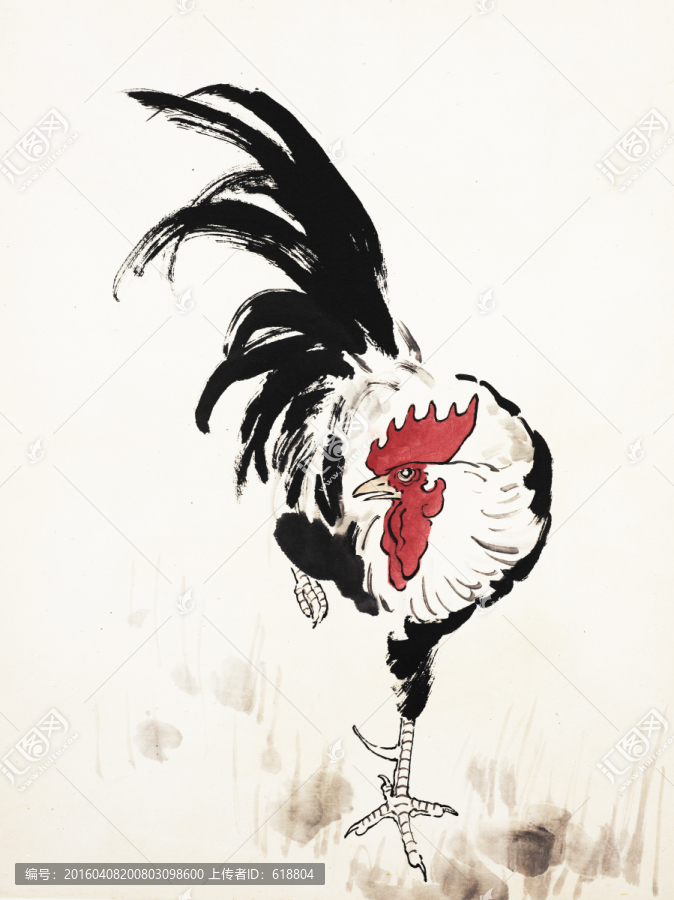 徐悲鴻國(guó)畫(huà),博物館原畫(huà)掃描作品