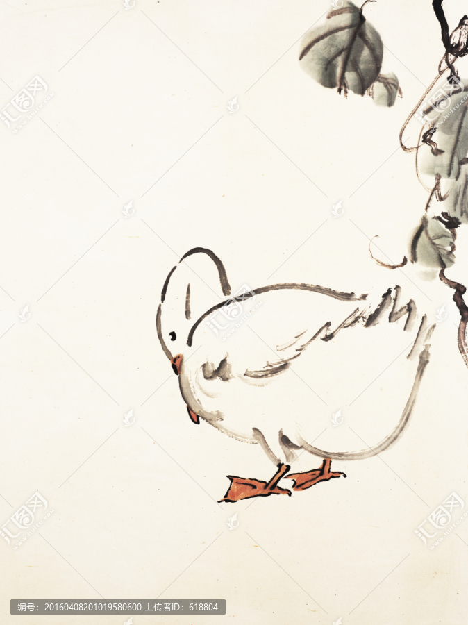 徐悲鴻國(guó)畫(huà),博物館原畫(huà)掃描作品