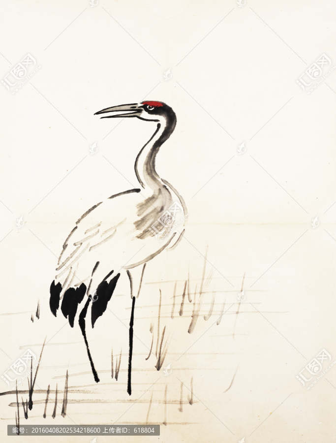 徐悲鴻國(guó)畫(huà),博物館原畫(huà)掃描作品
