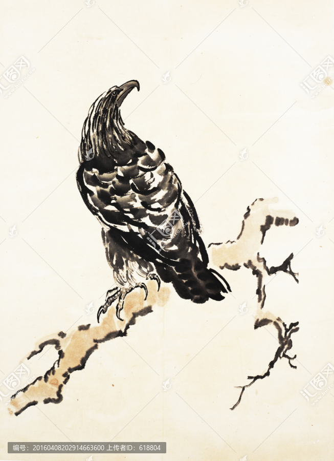 徐悲鴻國畫,博物館原畫掃描作品