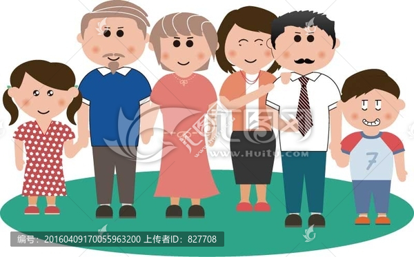 全家福,人物