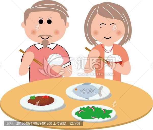 吃飯,聚會,一家人
