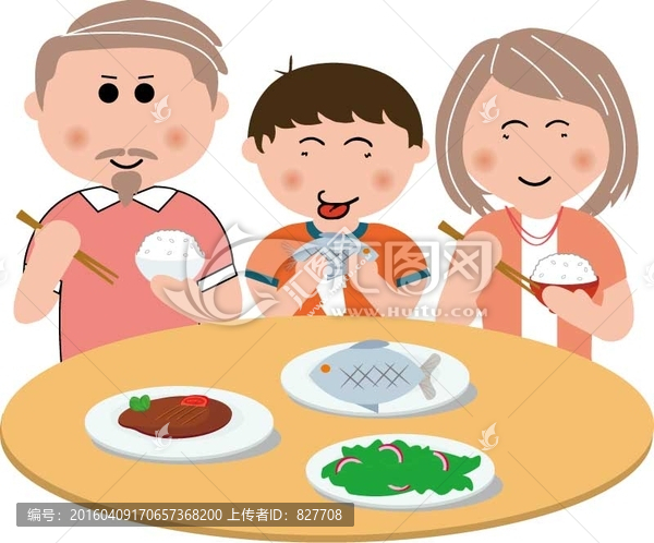 吃飯,聚會(huì),一家人