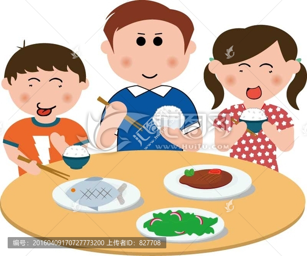 吃飯,聚會,一家人
