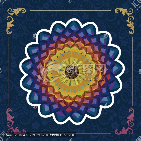 花,向日葵,裝飾畫
