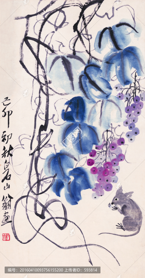 齊白石國(guó)畫,（未分層）