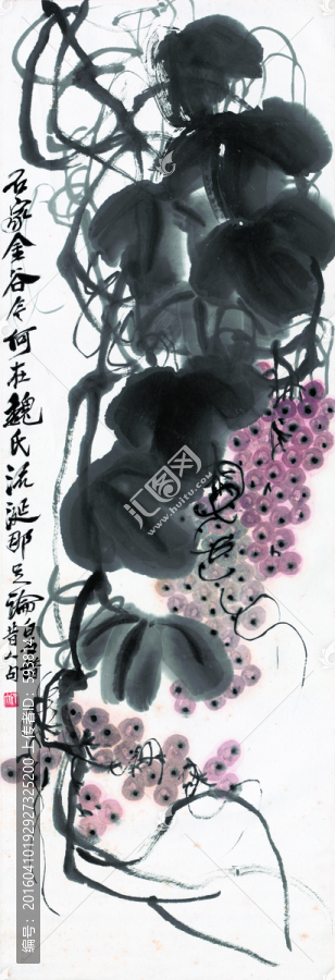 齊白石國畫,（未分層）