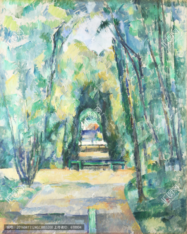 田園風(fēng)景印象油畫,尚塞高清作品