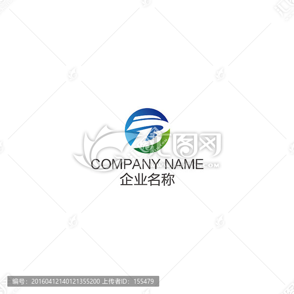 字母B科技公司logo設(shè)計