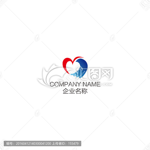心形logo設(shè)計