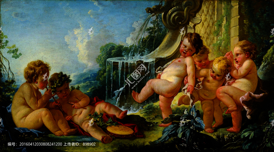 歐洲古典人物油畫