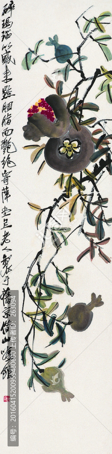齊白石,花卉國(guó)畫