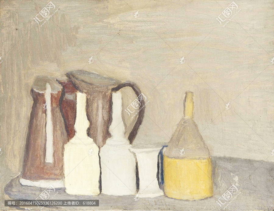 抽象靜物油畫,莫蘭迪高清作品