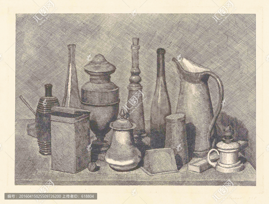 抽象靜物油畫,莫蘭迪高清作品