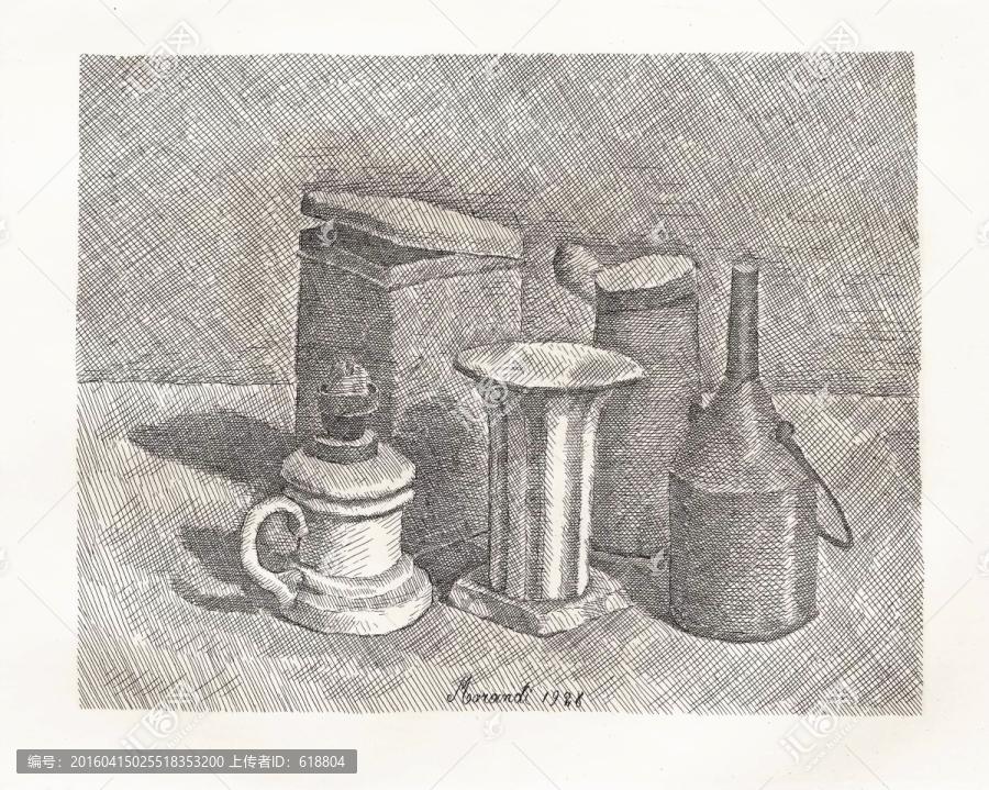 抽象靜物油畫,莫蘭迪高清作品