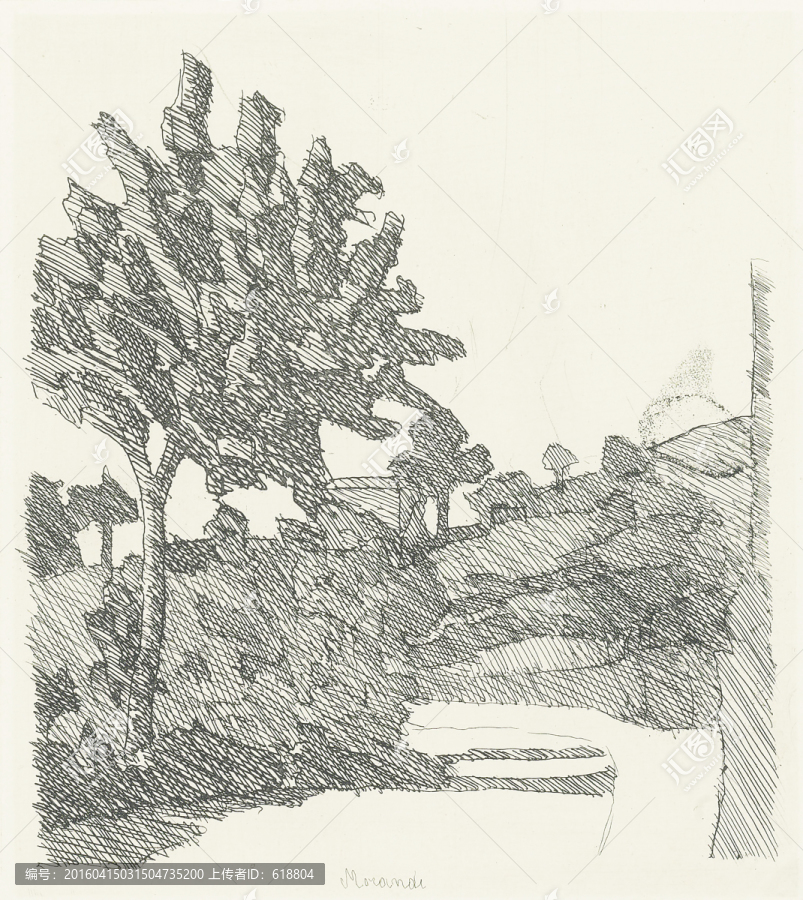 風(fēng)景版畫,莫蘭迪高清作品