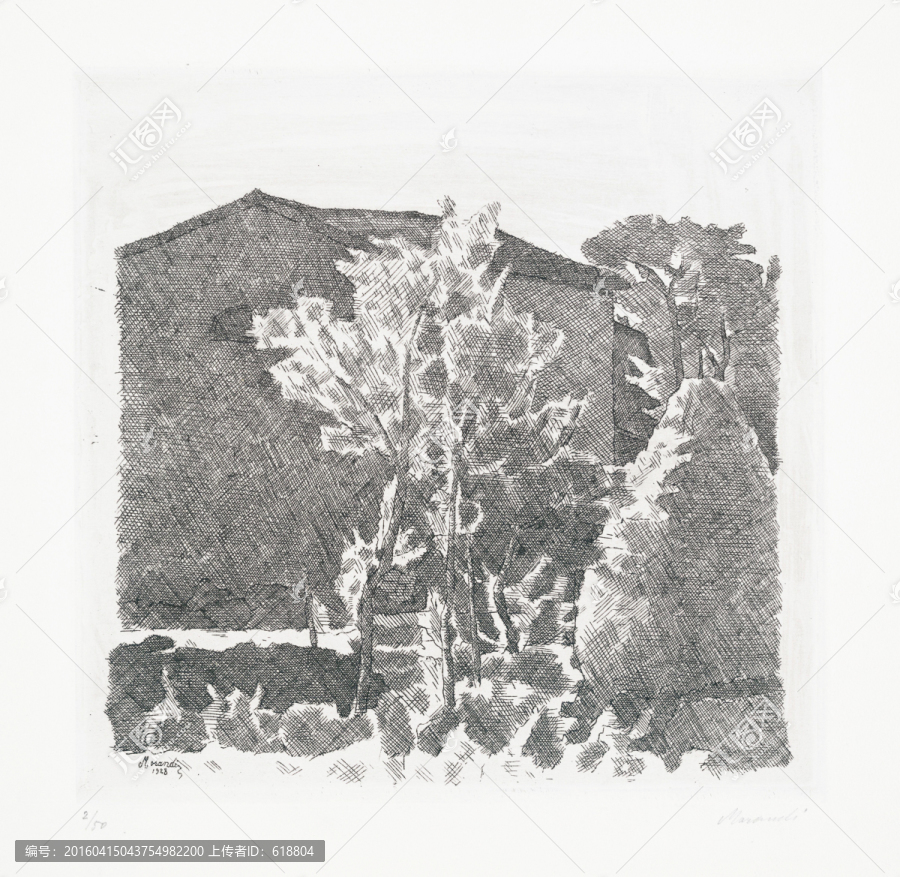 風(fēng)景版畫,莫蘭迪高清作品