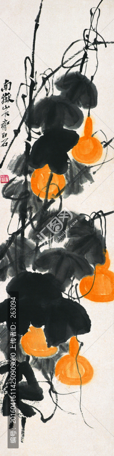 齊白石,花卉國(guó)畫