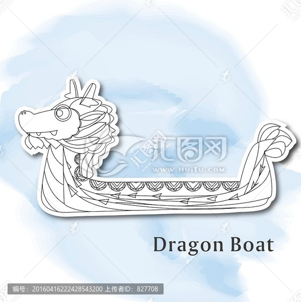 端午節(jié),龍舟素材