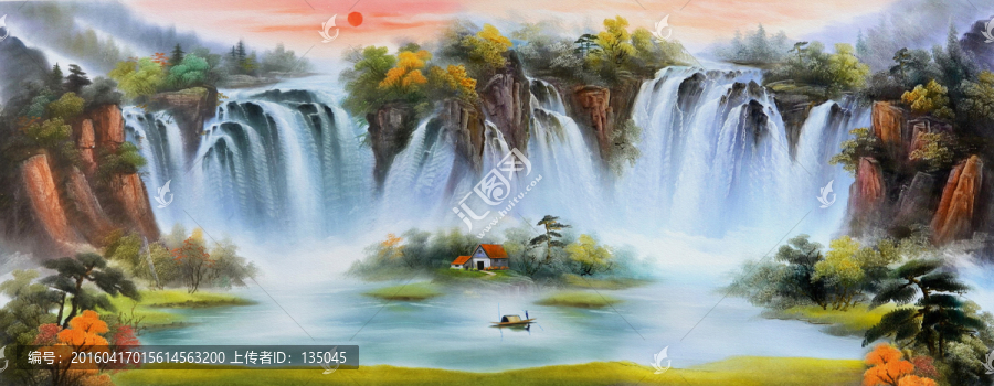 聚財(cái)風(fēng)水畫