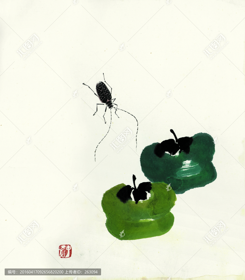 齊白石水墨畫